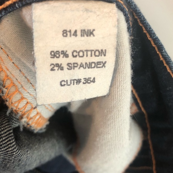 J Brand Dark Slim Jeans Cigarette Leg Size 28 Low Rise Y2K style - Picture 10 of 11